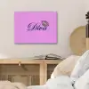 Diva - Lip - Panterprint - Roze PET vilt klein -sfeer3