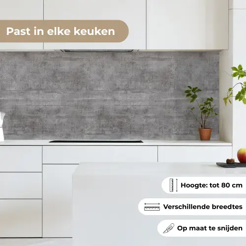 Beton - Patroon - Antiek keuken achterwand 2 middel 871 -sfeer4_NL