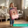 Fee met madeliefjes Kinderkoffer - Roze klein -sfeer2_NL
