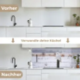 Sneeuwuil - Hek - Sneeuw - Wit keuken achterwand 2 middel -voor-na_DE