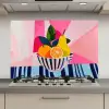 Fruit - Abstracte achtergrond - Roze keuken achterwand spatscherm klein -3d_website