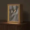 Pampasgras - Pluim - Zwart - Beige Light Box met kabel (Tafellamp) klein -z3d_website