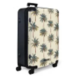 Palmbomen - Tropisch - Groen NBS - Large koffer - Volwassenen Unisex groot -product1