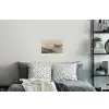 Berglandschap - Mist  - Penseelstreken Muursticker klein -slaapkamer