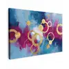 Cirkels - Goud - Abstract canvas 2cm klein -z3d