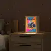 Monstertruck - Abstract - Verfspatten - Kleurrijk Light Box met kabel (Kinderlampje) klein -sfeer1_kind