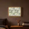 Bladeren - Botanisch - Groen Light Box met batterij (Wandlamp) middel 907 -sfeer4