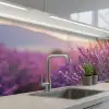 Lavendel - Paars - Zonlicht keuken achterwand 2 middel -3d_schuin