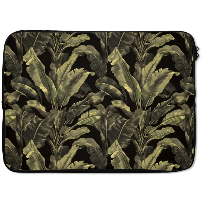 Botanisch - Bladeren - Groen laptophoes neopreen klein 279 -zkaufland3dotto