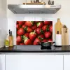 Aardbei - Fruit - Rood Inductie beschemer met haakjes klein -sfeer2