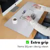 Appel - Blauw - Klassiek Muismat XXL klein -sfeer3