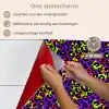 Paars - Neon - Dieren - Panter keuken achterwand spatscherm klein 900 -spatscherm_NL