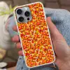 Abstract - Verf - Rood Hoesje iPhone 16 Pro Max met koord klein 804 -sfeer3