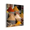 Kruiden - Ton - Specerijen - Geel - Bruin aluminium wit klein -3d