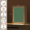 Patroon - Groen - Goud - Symmetrisch Light Box met kabel (Tafellamp) klein 925 -USP_NL