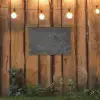 Beton - Grijs - Lijn - Vormen tuinposter los doek klein -sfeer1