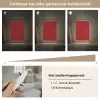 Big titties small heart - Rood - Hart Light Box met kabel (Tafellamp) klein -USP_dimbaarNL