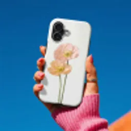 Papavers - Botanisch - Roze Toughcase MagSafe Apple iPhone 17 klein -Sfeer1V