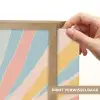 Illustratie - Zon - Pastelkleuren Light Box met batterij (Wandlamp) middel -USP_websiteprintNL