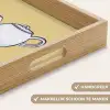 Theepot - Kopje - Beige - Illustratie Dienblad Rechthoek middel -USP_HandgreepNL