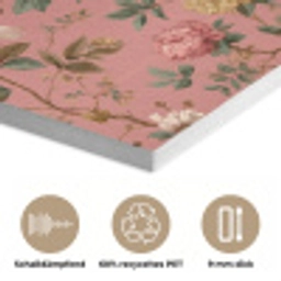 Klassiek - Botanisch - Roze PET vilt klein 837 -closeup_DE