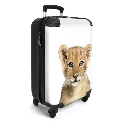Winnie Welpje Koffer - NBS - Handbagage middel -productfoto_3d