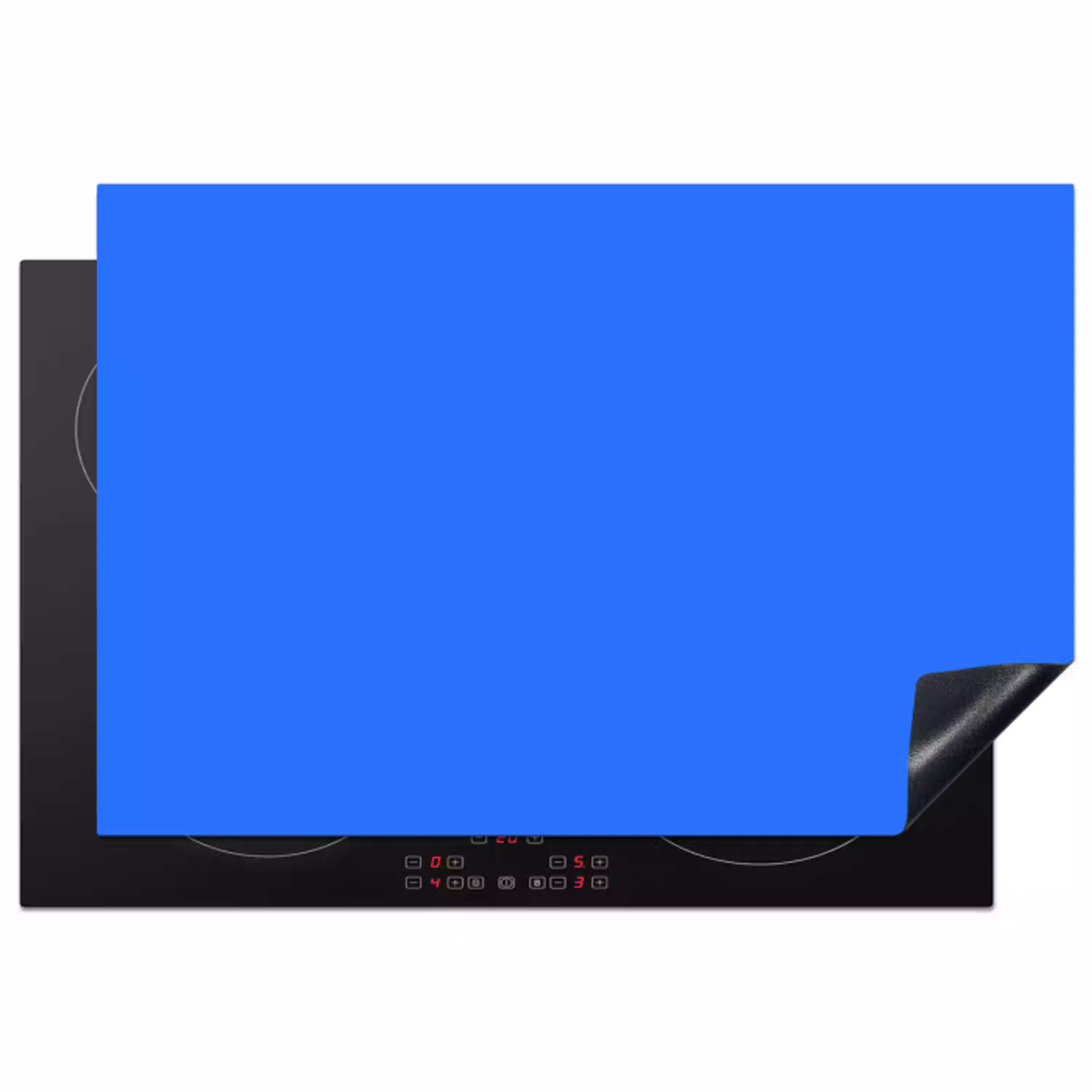 Vivid - Cobalt - Blauw Inductie beschermer vinyl 3mm klein 276 -3d