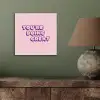 You're doing great - Roze - Bubble letters aluminium wit klein -sfeer2