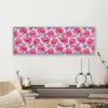 Bloemen - Patroon - Meerkleurig canvas 2cm klein 828 -sfeer6