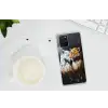 Luipaard - Oranje - Wit - Gras Telefoonhoesje Samsung Galaxy S10 Lite klein -oordopS10Lite