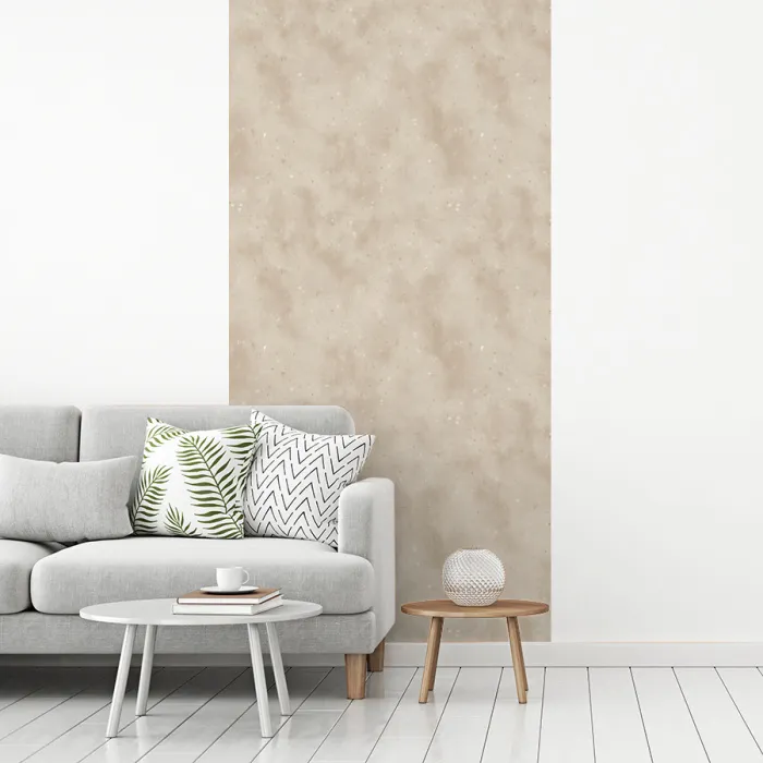 Structuur - Spikkels - Beige fotobehang vinyl groot 64 -woonkamer