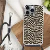 Zebra - Klassiek - Zwart Hoesje iPhone 16 Pro Max met koord klein 804 -sfeer4
