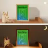 Voetbal - Tactiek - Spel - Groen - Blauw Light Box met kabel (Kinderlampje) klein -sfeer3_kind