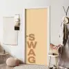 Swag - Bruin - Beige deurposter klein -sfeer6