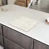 Crèmebeige - Marmer - Aders Inductie beschermer vinyl 3mm middel 274 -sfeer8