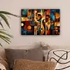 Figuren - Abstract - Symbolen canvas 2cm klein -sfeer1