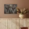 Olifant - Watercolor - Wilde dieren - Luxe PET vilt klein -sfeer4