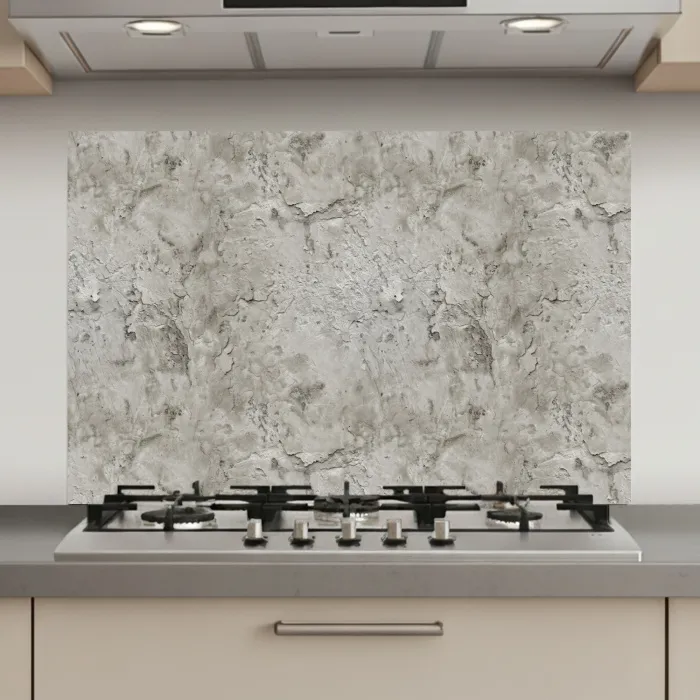 Beton  - Grijs - Muur keuken achterwand spatscherm klein 900 -3d_website