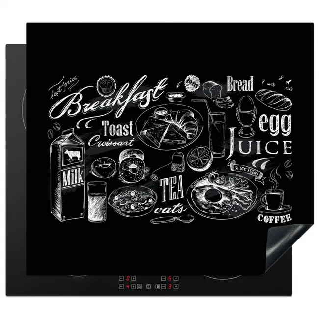 Smakelijk Eetfestijn Inductie beschermer vinyl 3mm middel -3d