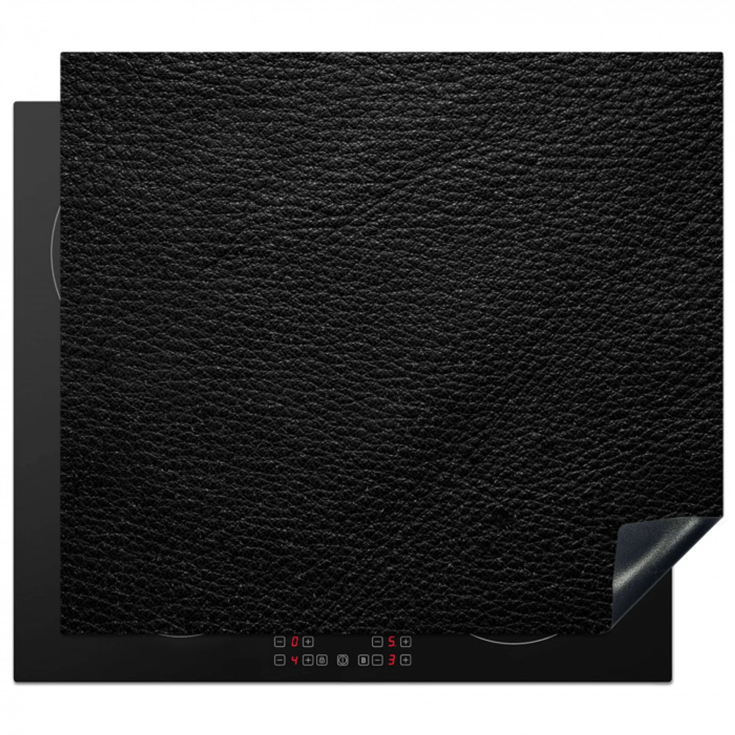 Leertextuur in de Schijnwerpers Inductie beschermer vinyl 3mm middel -3d