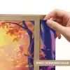 Hertje - Uil - Fantasie - Bos Light Box met batterij (Wandlamp kind) middel -USP_websiteprintNL