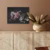 Bloemen - Vintage - Pastel - Zwart - Boeket PET vilt klein -sfeer4