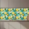 Citroen - Bloemen - Bruisend - Water keuken achterwand 2 middel 871 zz_3dshopping