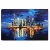 Skyline Toronto - Modern - Stadslicht - Blauw Placemat vinyl groot -zzsfeer1_Kitchenyeah-website