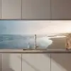 Kustlijn - Strand - Oceaan keuken achterwand 2 middel zz_3dshopping