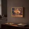 Appel - Taart - Warm - Eten Light Box met batterij (Wandlamp) middel -sfeer1