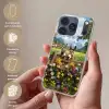 Ezels - Bloemen - Zomers Telefoonhoesje iPhone 17 Pro klein -sfeer3_NL