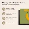 Banaan - Minimalistisch - Geel Inductie beschermer vinyl 3mm middel -zzzzzzusp-haakje_NL