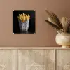 Friet - Porselein - Delfts blauw - Eten plexiglas 5mm klein -sfeer5