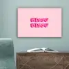 Bisou - Roze - Dikke letters canvas 2cm klein -sfeer4